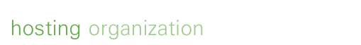 hosting organization