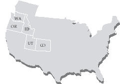 USA map