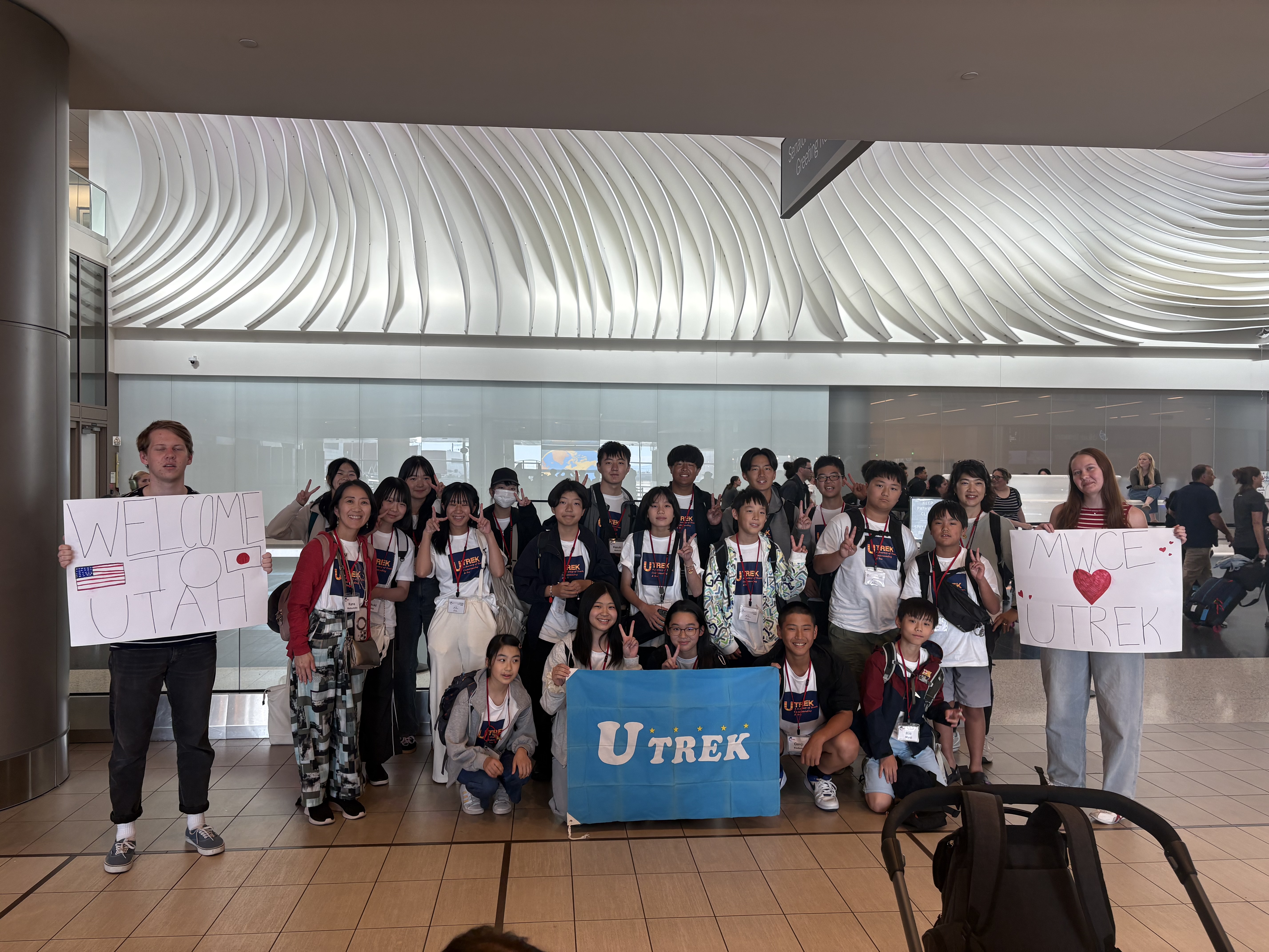 2025夏休みホームステイ・ユタ州到着 - News - ユートレック国際交流センター